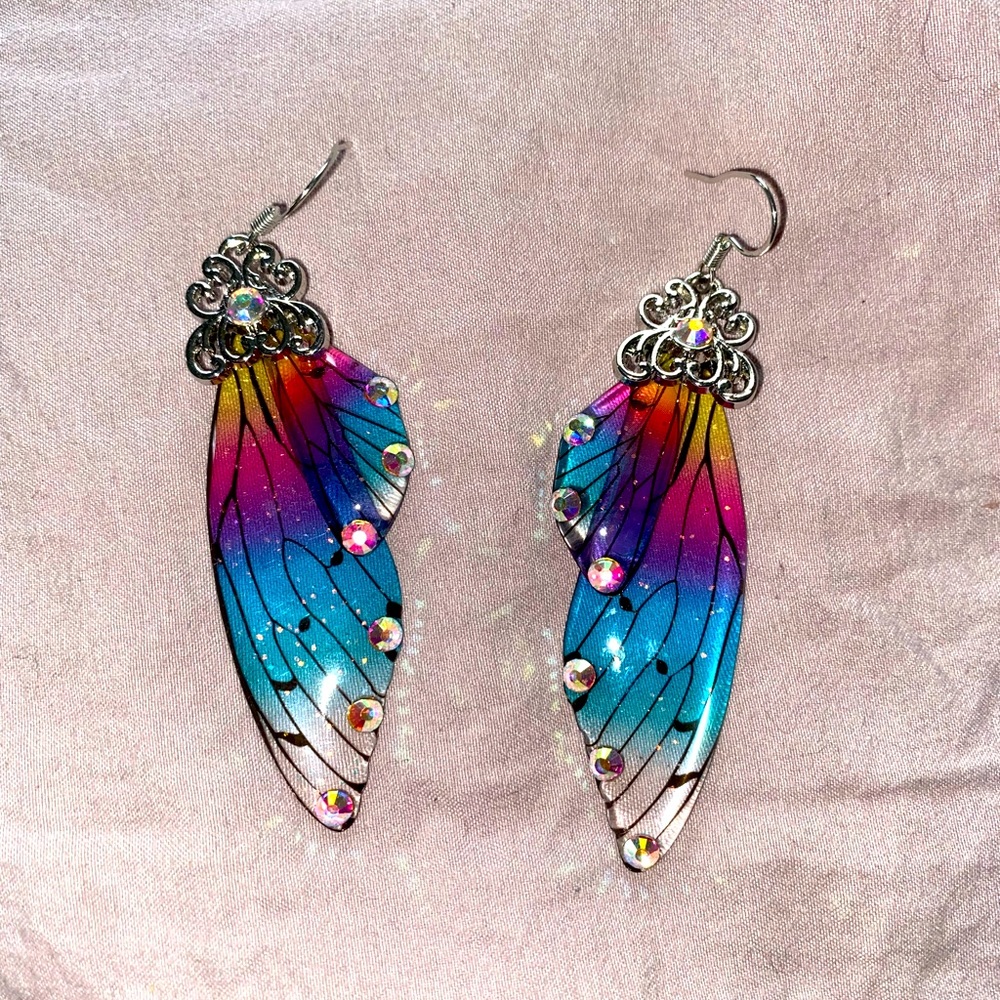 Butterfly / Fairy wing earrings